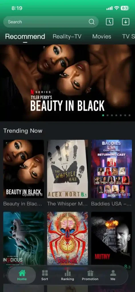 PebblePro Movie App 1